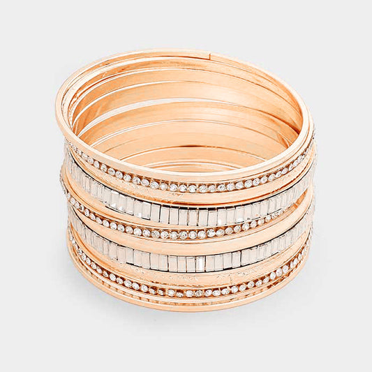 Rhinestone Cz Bangle - iBESTEST.com